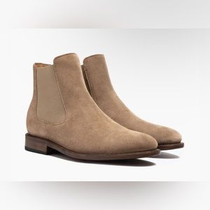 Sandstone Suede Cavalier Chelsea Boot
